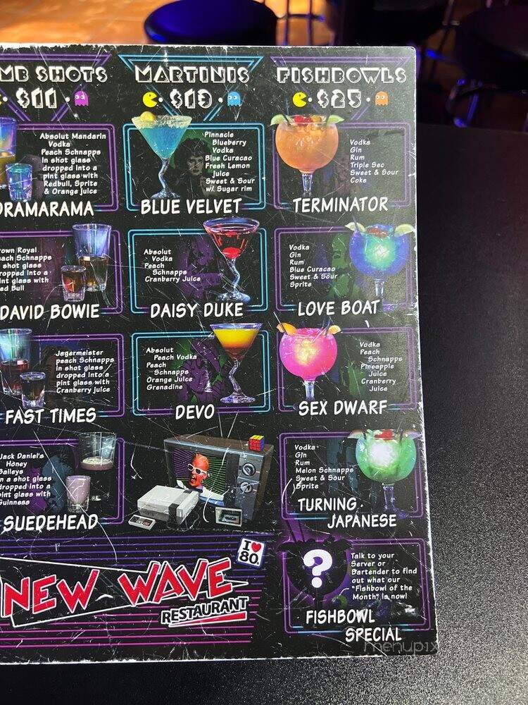 New Wave Restaurant and Bar - Bellflower, CA menu_pic