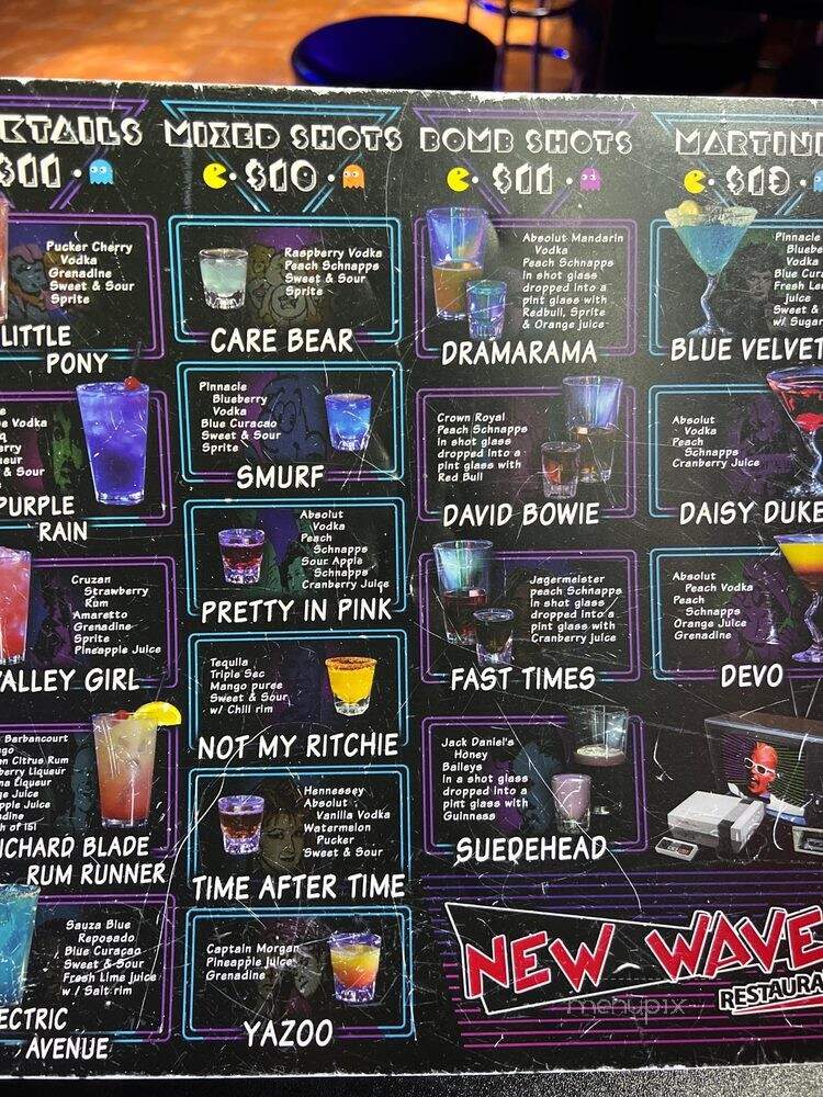 New Wave Restaurant and Bar - Bellflower, CA menu_pic