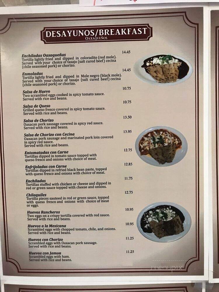 Gish Bac - Los Angeles, CA menu_pic