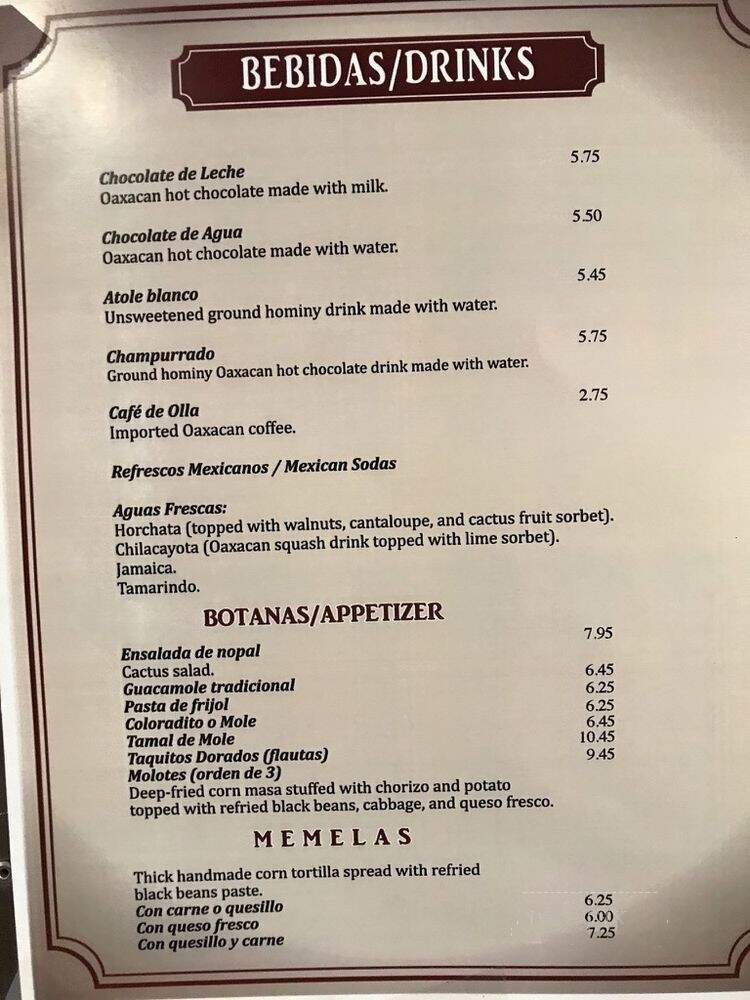 Gish Bac - Los Angeles, CA menu_pic