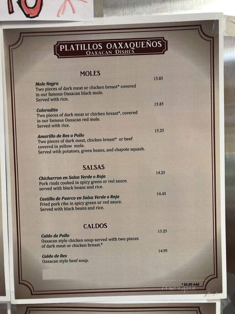 Gish Bac - Los Angeles, CA menu_pic
