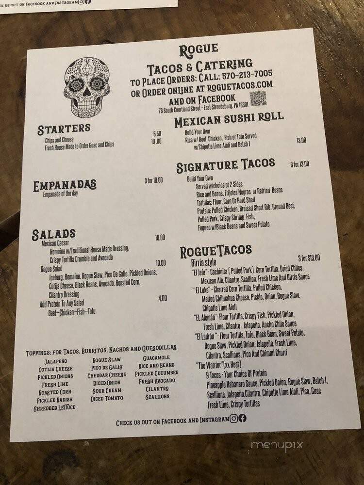 LA Familia Cuchi Frito - East Stroudsburg, PA menu_pic