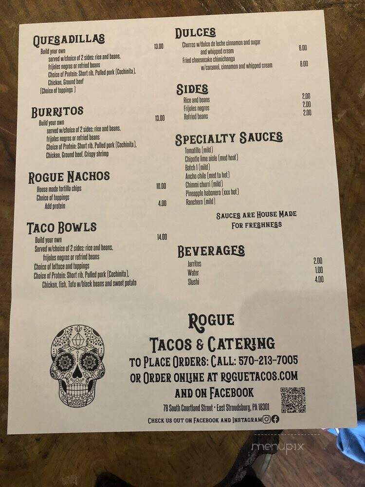 LA Familia Cuchi Frito - East Stroudsburg, PA menu_pic