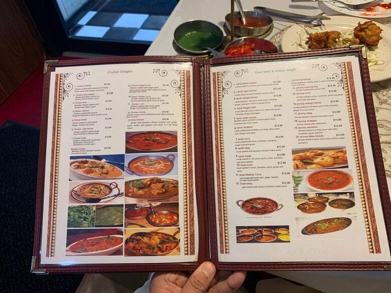 The New Taste of India - La Crosse, WI menu_pic