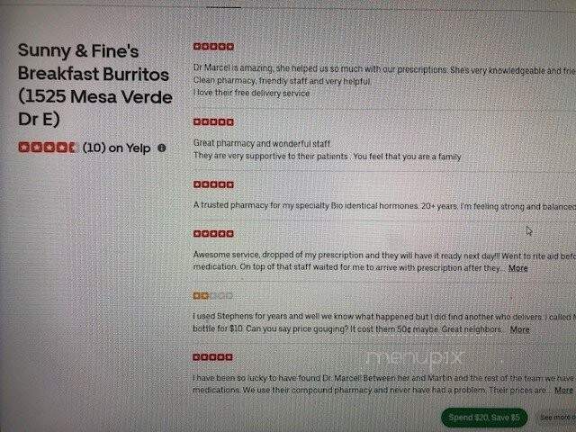 Great Mex - Costa Mesa, CA menu_pic