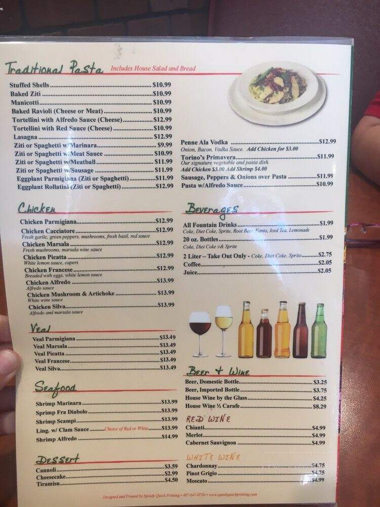 Torino's Pizza - Oviedo, FL