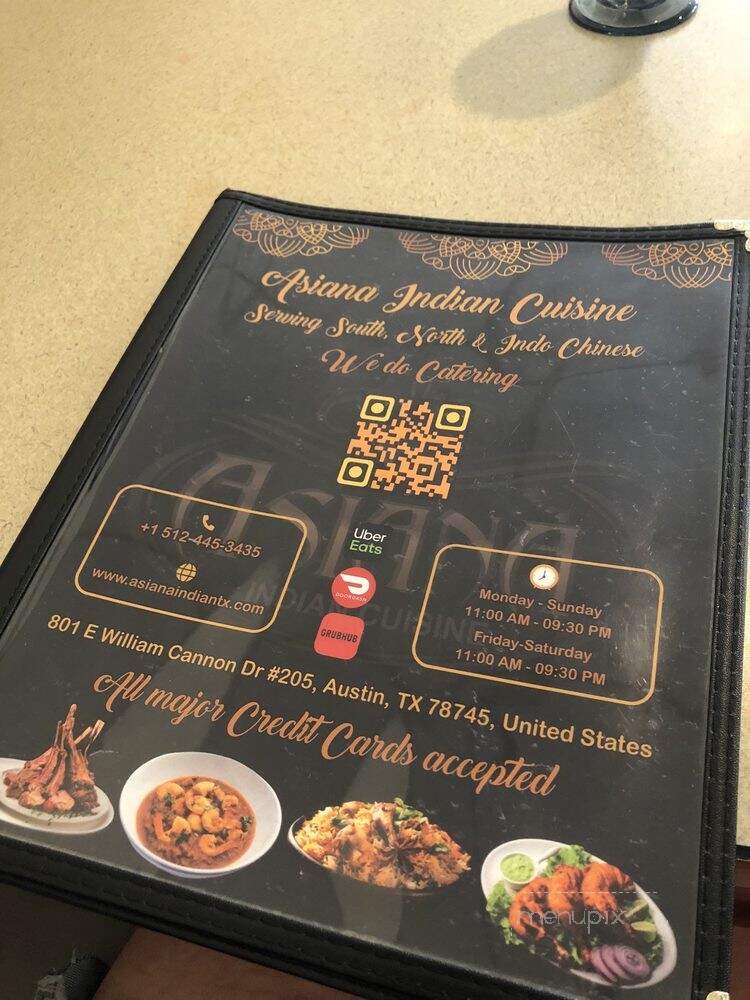 Asiana Indian Cuisine - Austin, TX