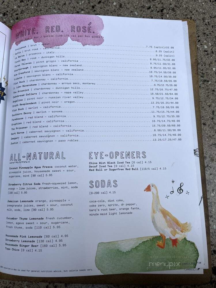 Lazy Dog Cafe - West Covina, CA menu_pic