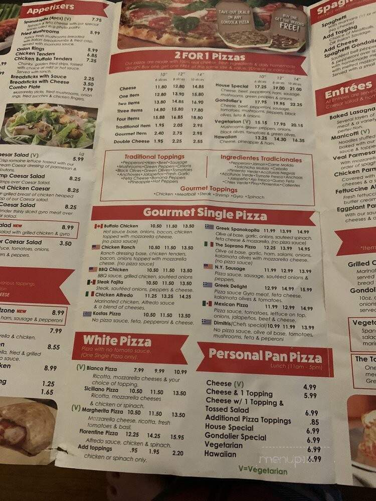Fork in the Road Diner - Calhoun, GA menu_pic