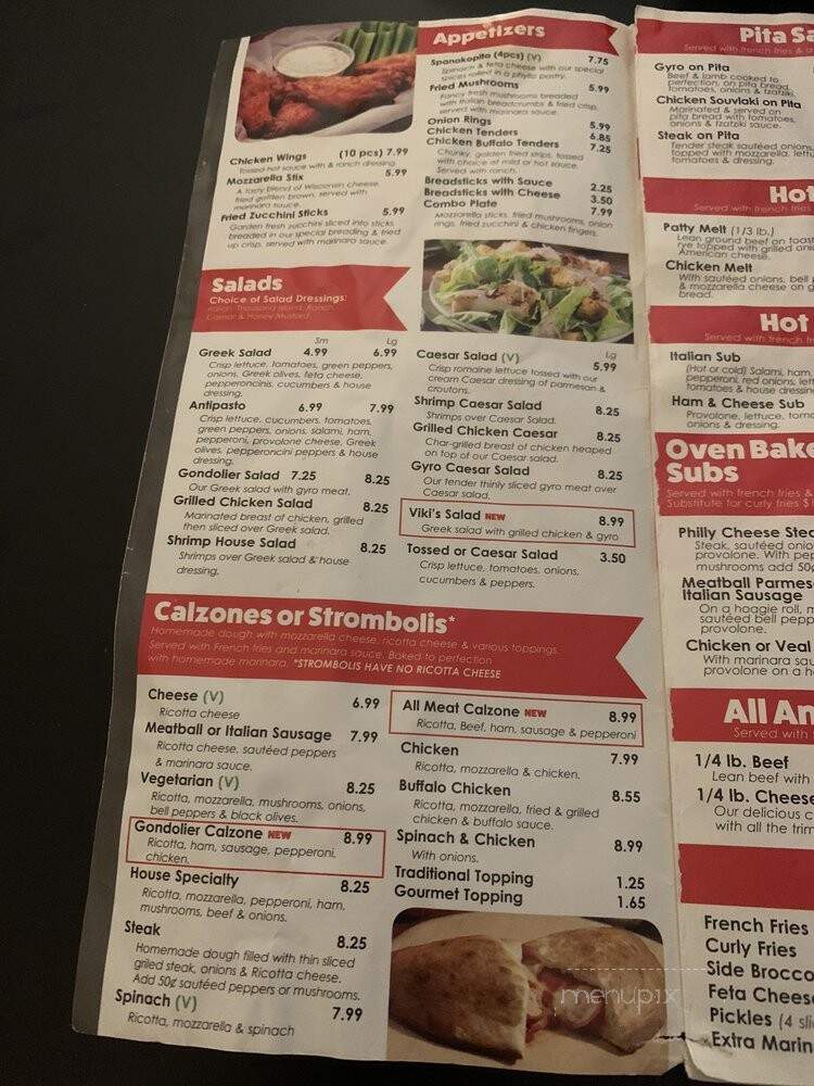 Fork in the Road Diner - Calhoun, GA menu_pic