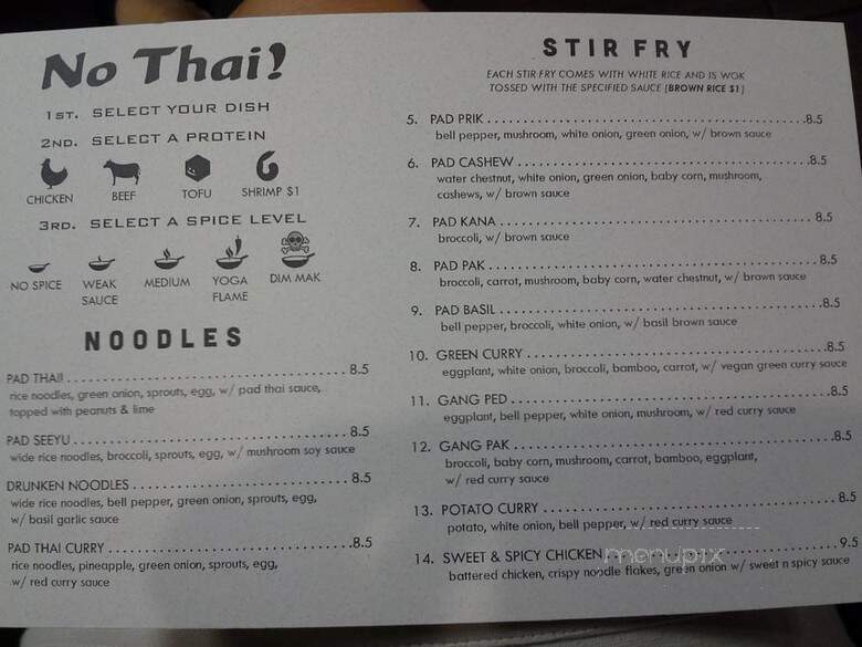 No Thai! - East Lansing, MI