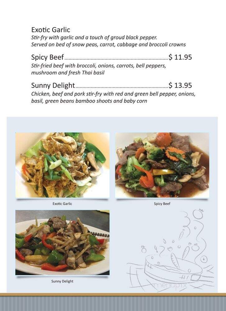 Phra Khun Thai Bistro - Des Moines, WA menu_pic