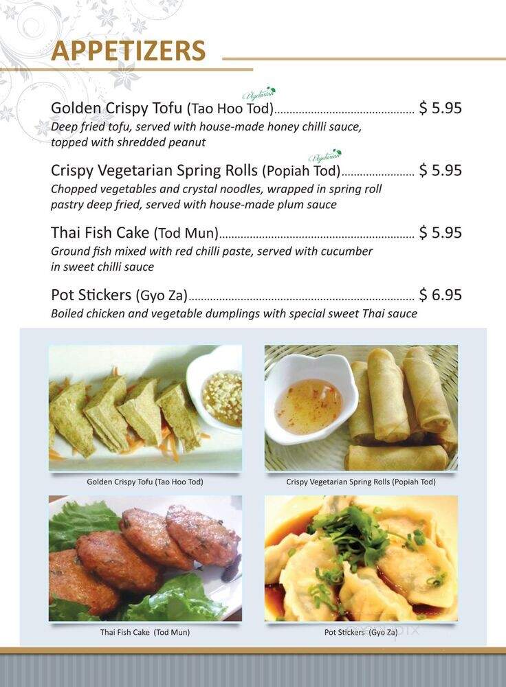 Phra Khun Thai Bistro - Des Moines, WA menu_pic