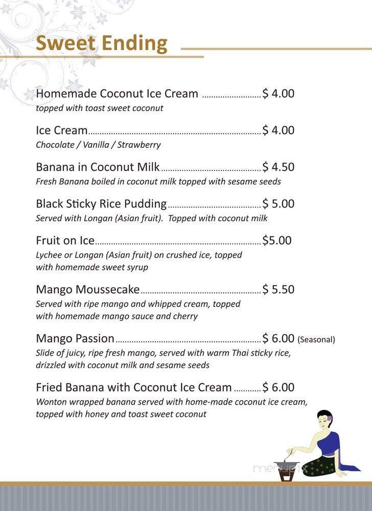 Phra Khun Thai Bistro - Des Moines, WA menu_pic