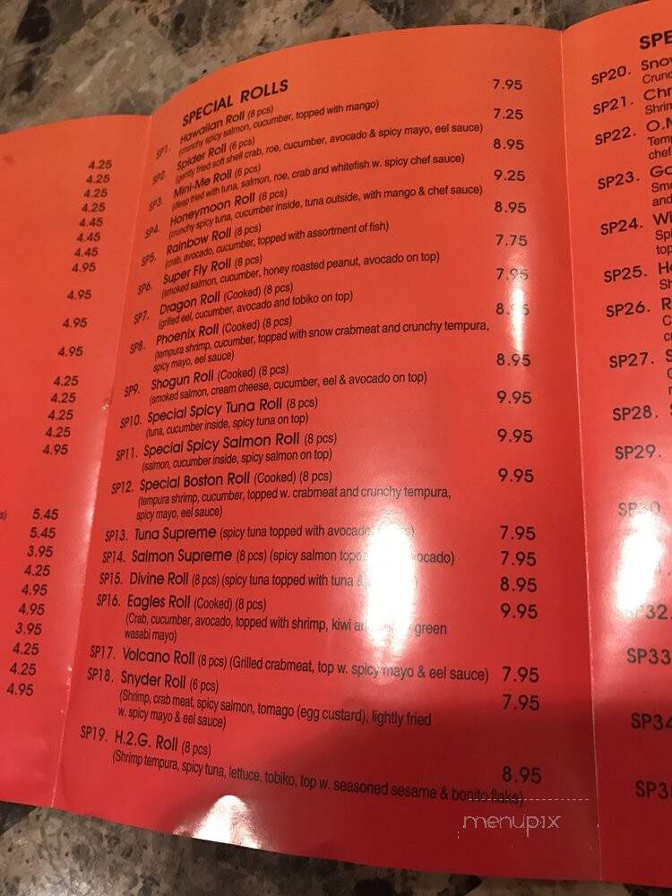 Hibachi 2 go - Philadelphia, PA menu_pic