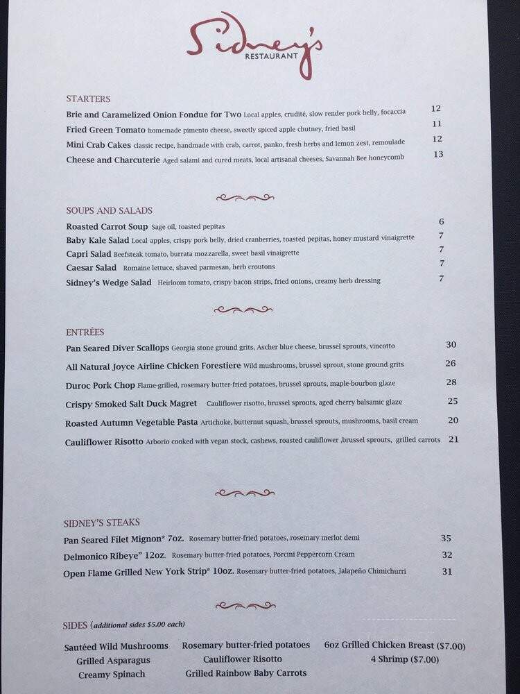 Sunset Cove Beach Cafe Club - Buford, GA menu_pic
