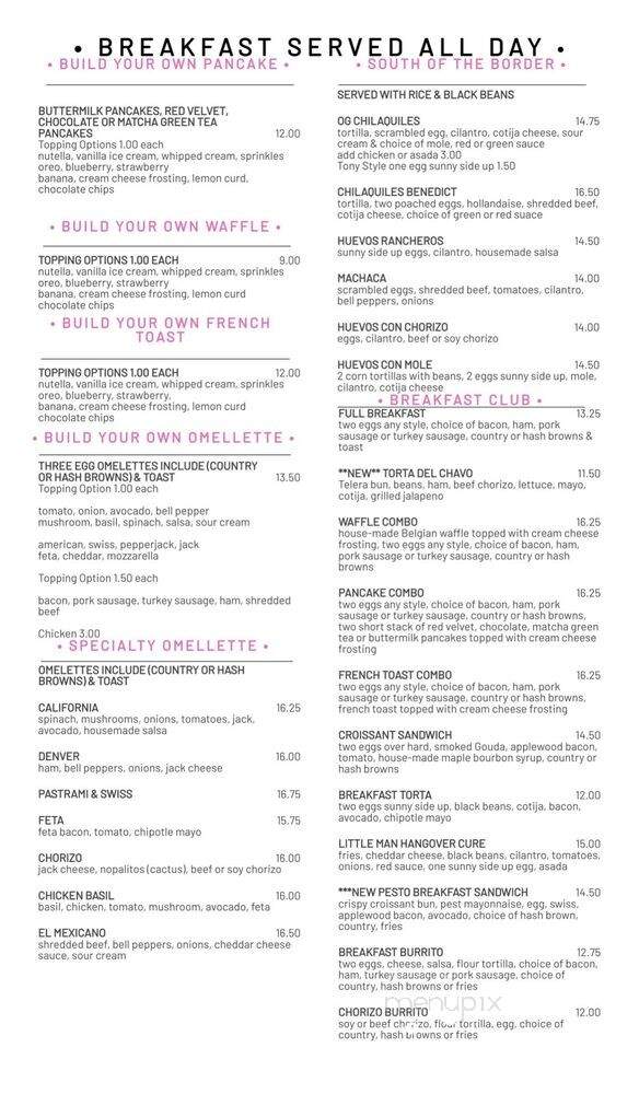 Myke's Cafe - Arleta, CA menu_pic