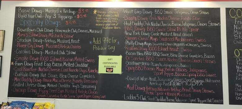 Downtown Dawgs - Decatur, AL menu_pic