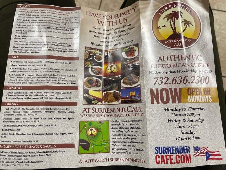 Surrender Cafe - Perth Amboy, NJ