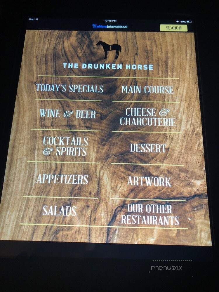 The Drunken Horse - Chelsea, NY menu_pic