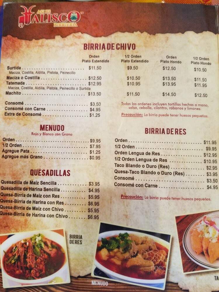Asi Es Jalisco Birrieria - Chula Vista, CA menu_pic