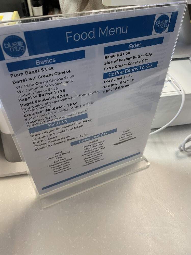 Blue Mug Coffee and Tea - Escondido, CA menu_pic