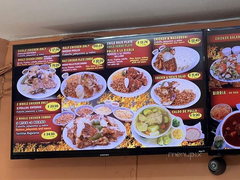 Los 3 Pollos - Compton, CA menu_pic