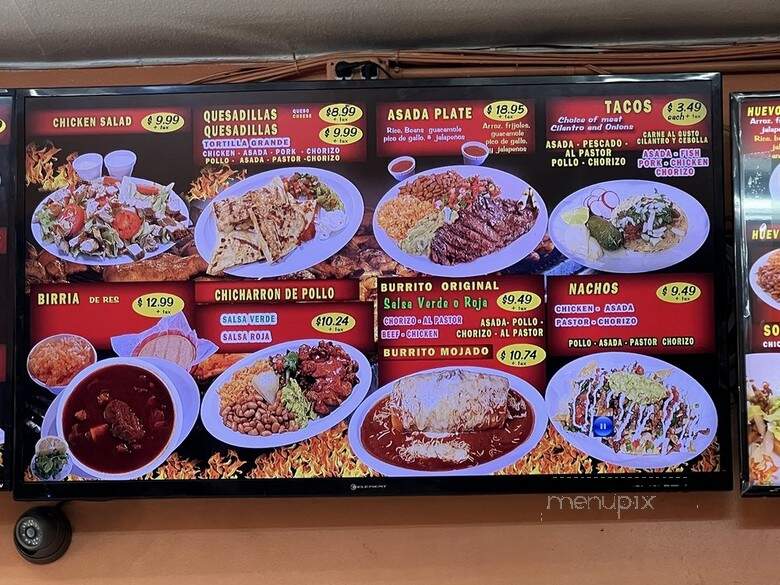 Los 3 Pollos - Compton, CA menu_pic