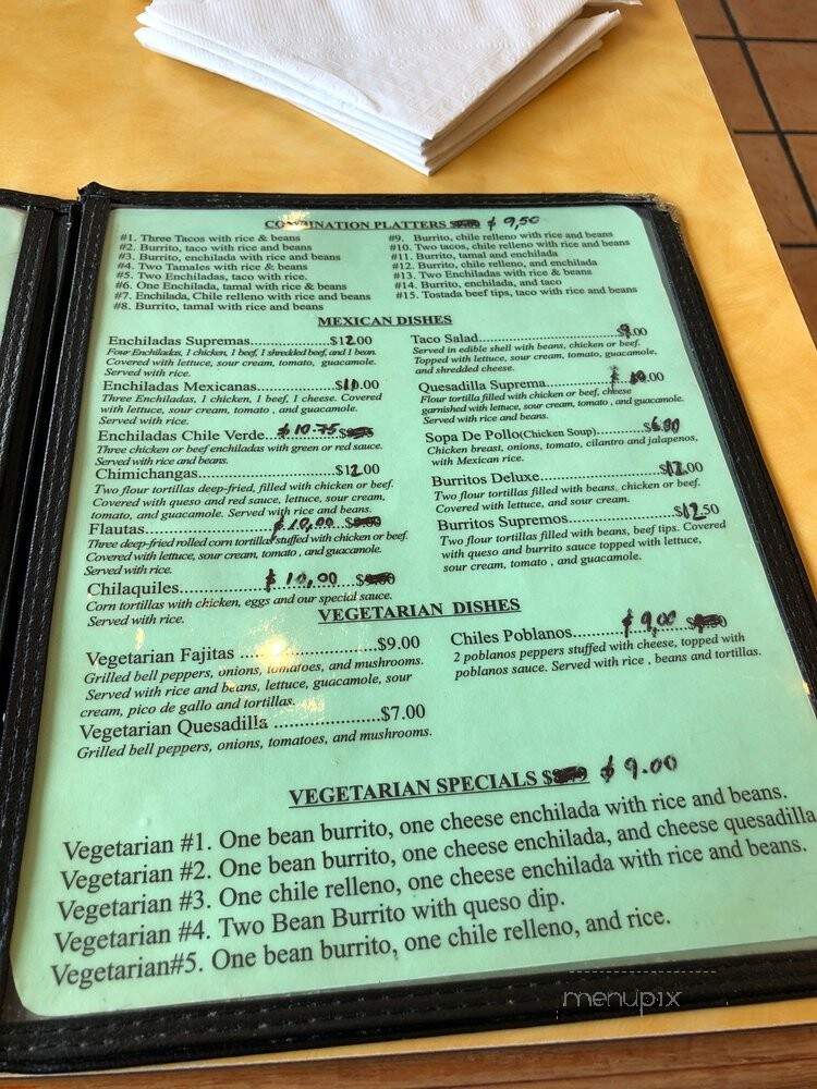 Chili Verde Mexican Restaurant - Winter Haven, FL menu_pic