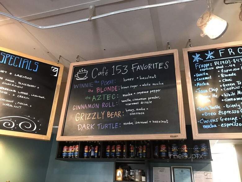 Cafe 153 - Huntsville, AL menu_pic