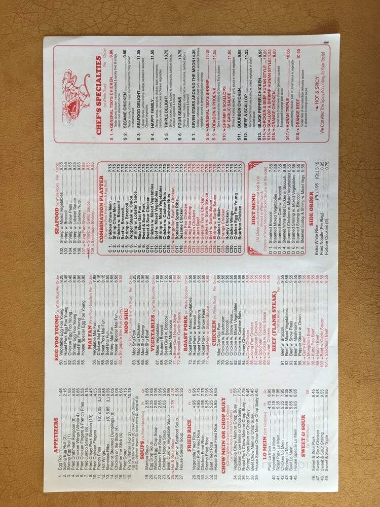 China Wok - Murfreesboro, TN menu_pic