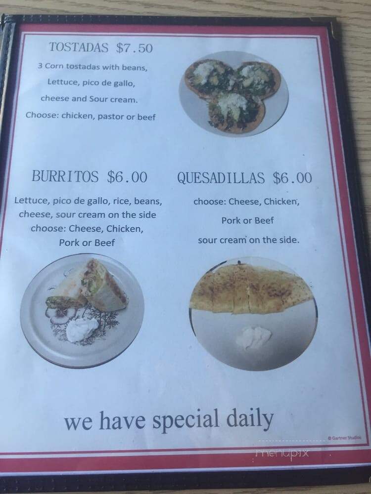 Cafe Aroma - louisville, KY menu_pic