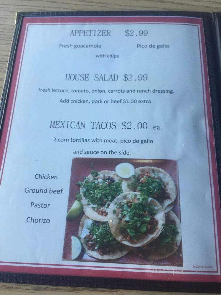 Cafe Aroma - louisville, KY menu_pic