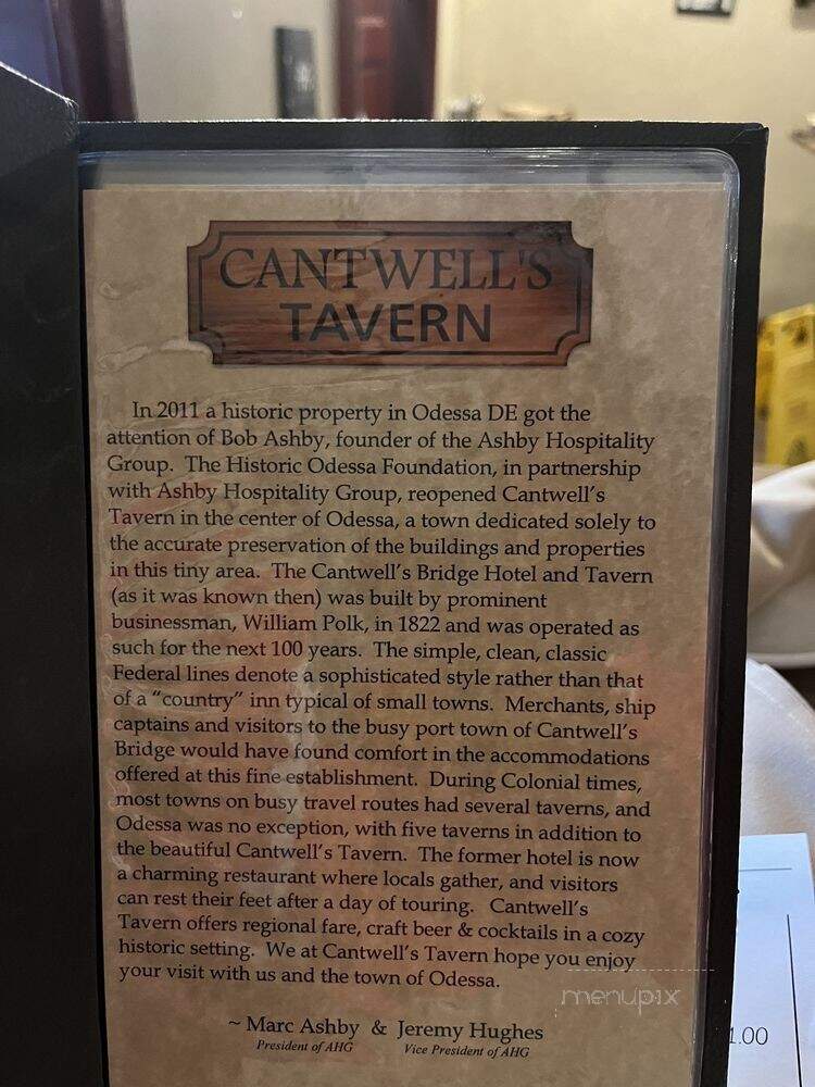 Cantwell's Tavern - Middletown, DE