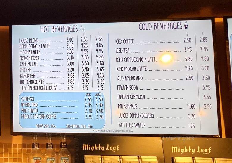 Cafe Sofia - West Hartford, CT menu_pic
