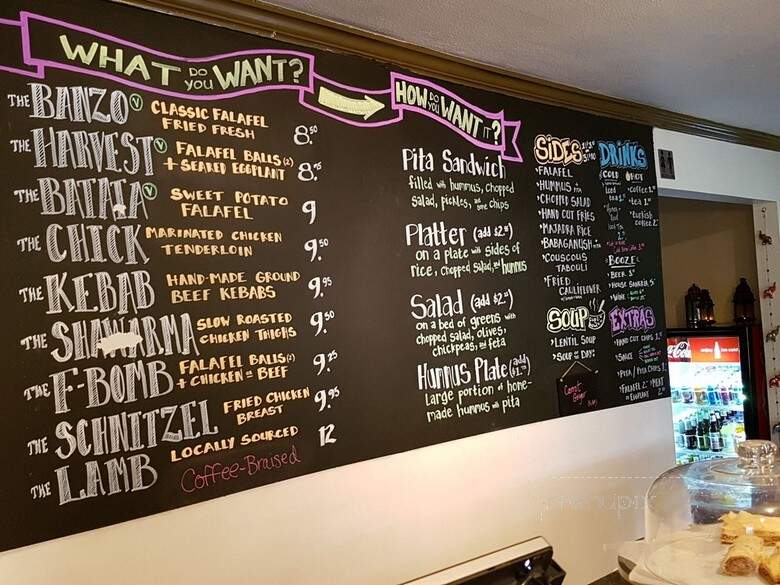 Banzo - Madison, WI menu_pic
