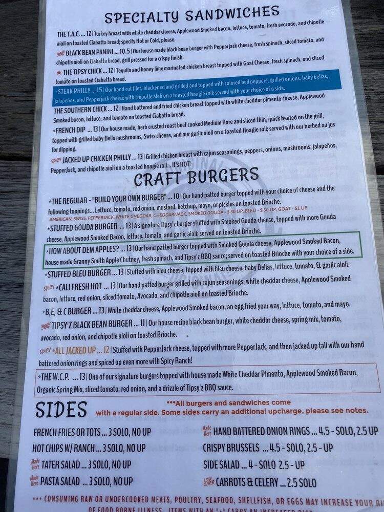 Tipsy's Grill and Tavern - High Point, NC