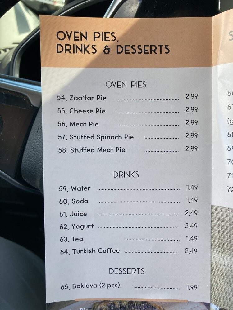 Judi Resturant and Bakery - Richardson, TX menu_pic