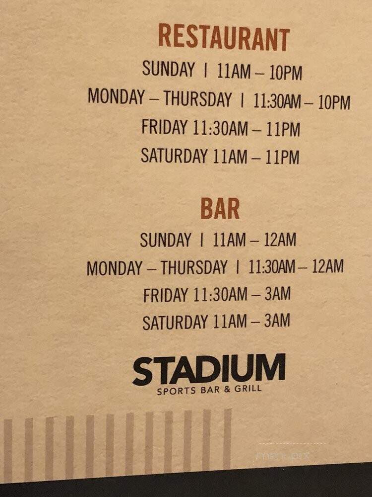 Out of Bounds Bar Grill - Florence, IN menu_pic