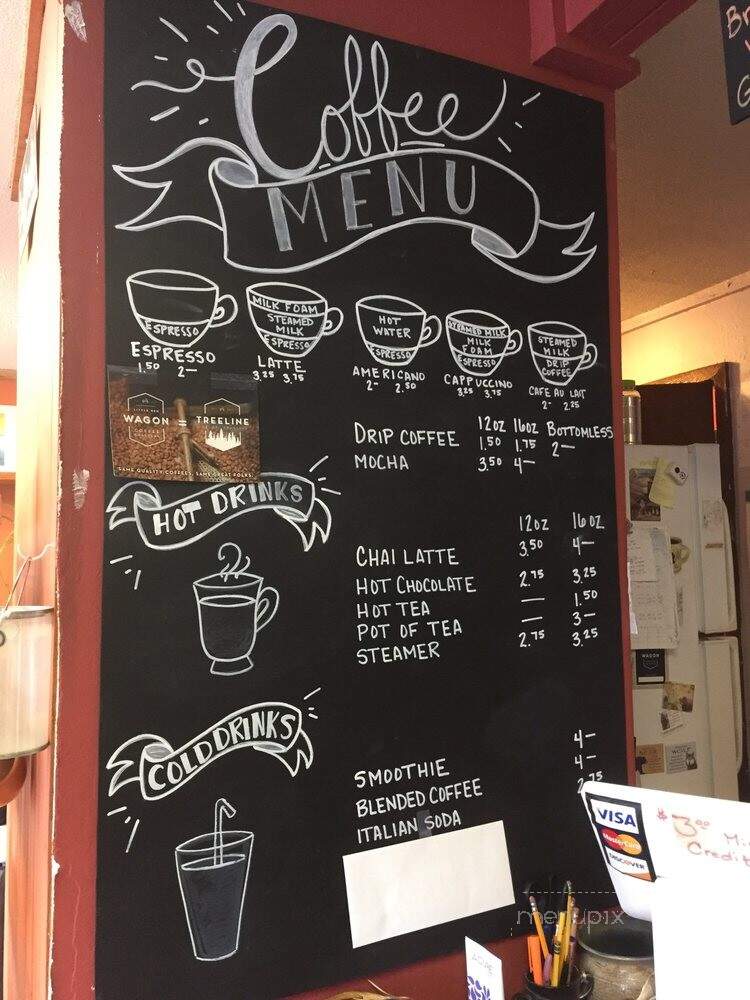 Tumbleweed Bookstore and Cafe - Gardiner, MT menu_pic