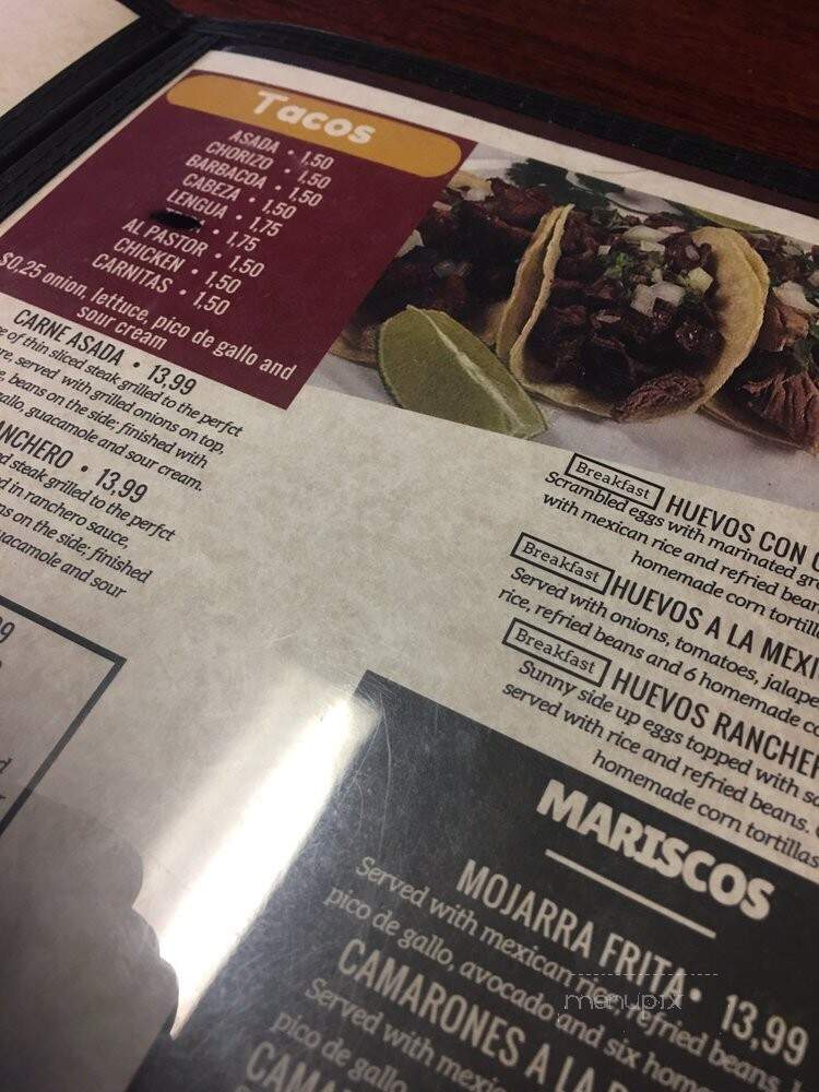 Taqueria el Mexicano - Orlando, FL menu_pic