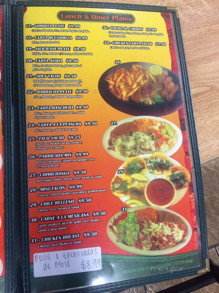 Taqueria Furia De Jalisco - San Antonio, TX menu_pic