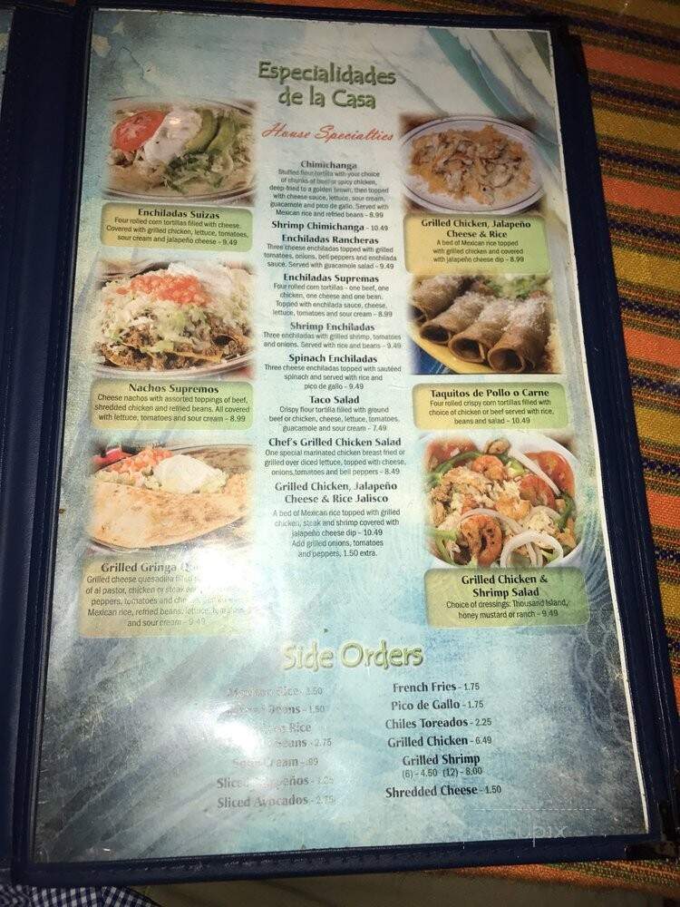 Los Compadres Mexican - Mount Juliet, TN menu_pic
