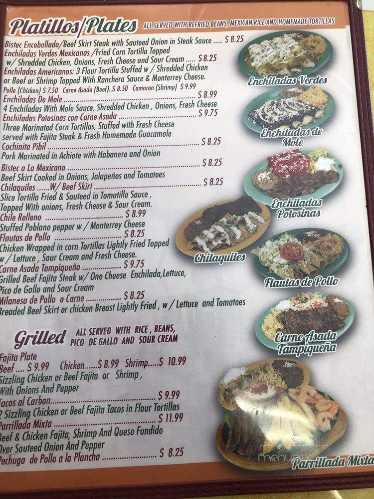 Mexico Lindo Y Querido - Houston, TX menu_pic