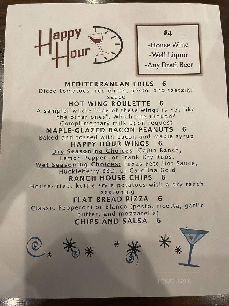 The Branch Restaurant Bar at The Holiday Inn - West Yellowstone, MT menu_pic
