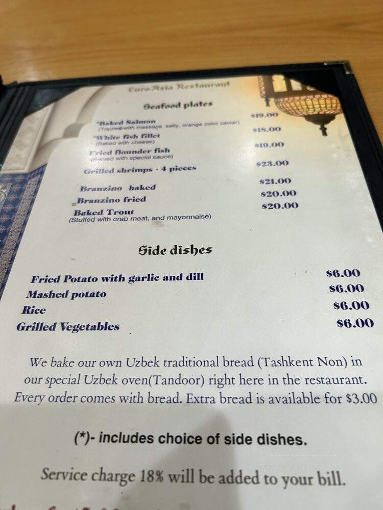 EuroAsia - Encino, CA menu_pic