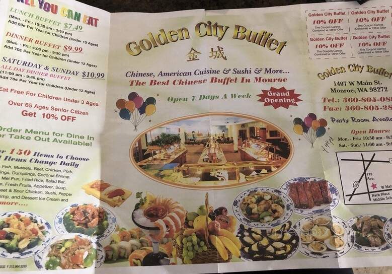 Golden City Buffet - Monroe, WA