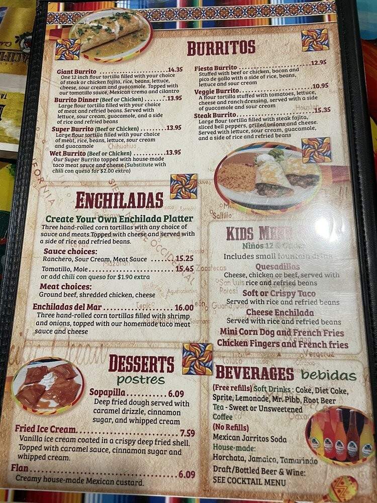 El Mocajetes - Palmetto, FL menu_pic