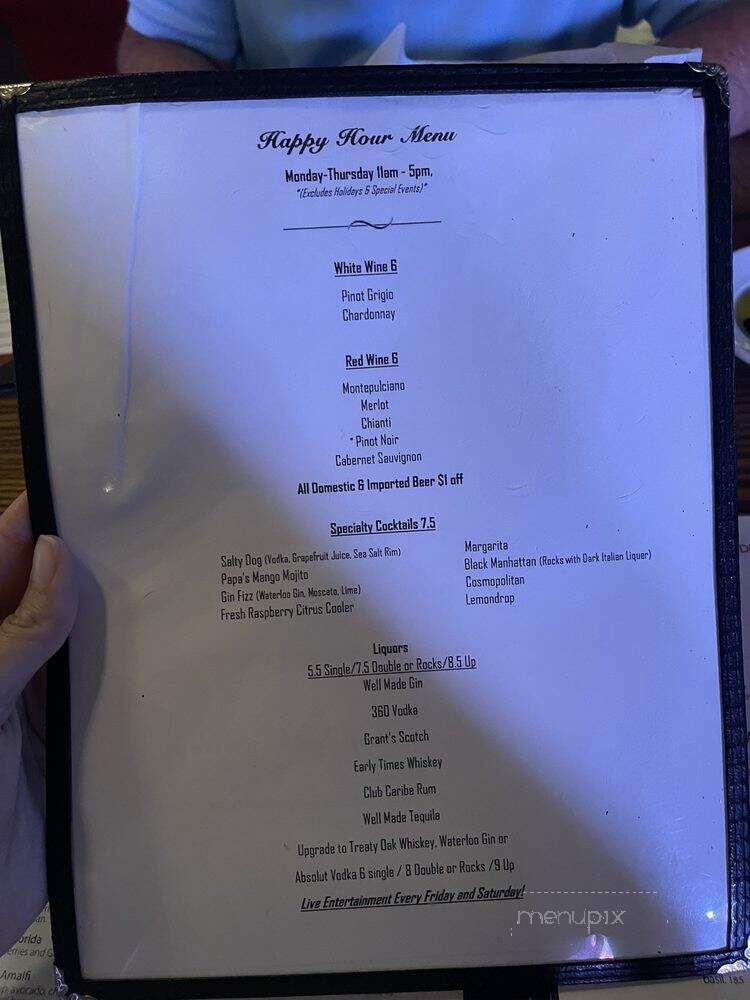 Mazzone's Italian Deli - Venice, FL menu_pic