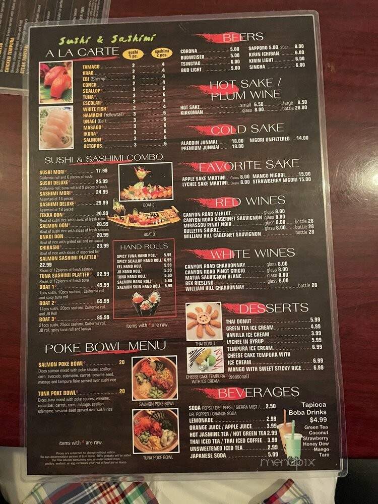 Sushi Storm - Clermont, FL menu_pic